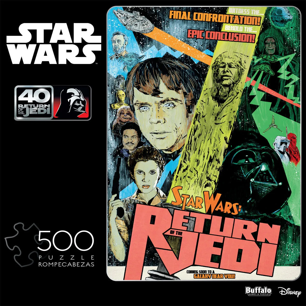 Buffalo Games Star Wars Final Confrontation puslespil 500