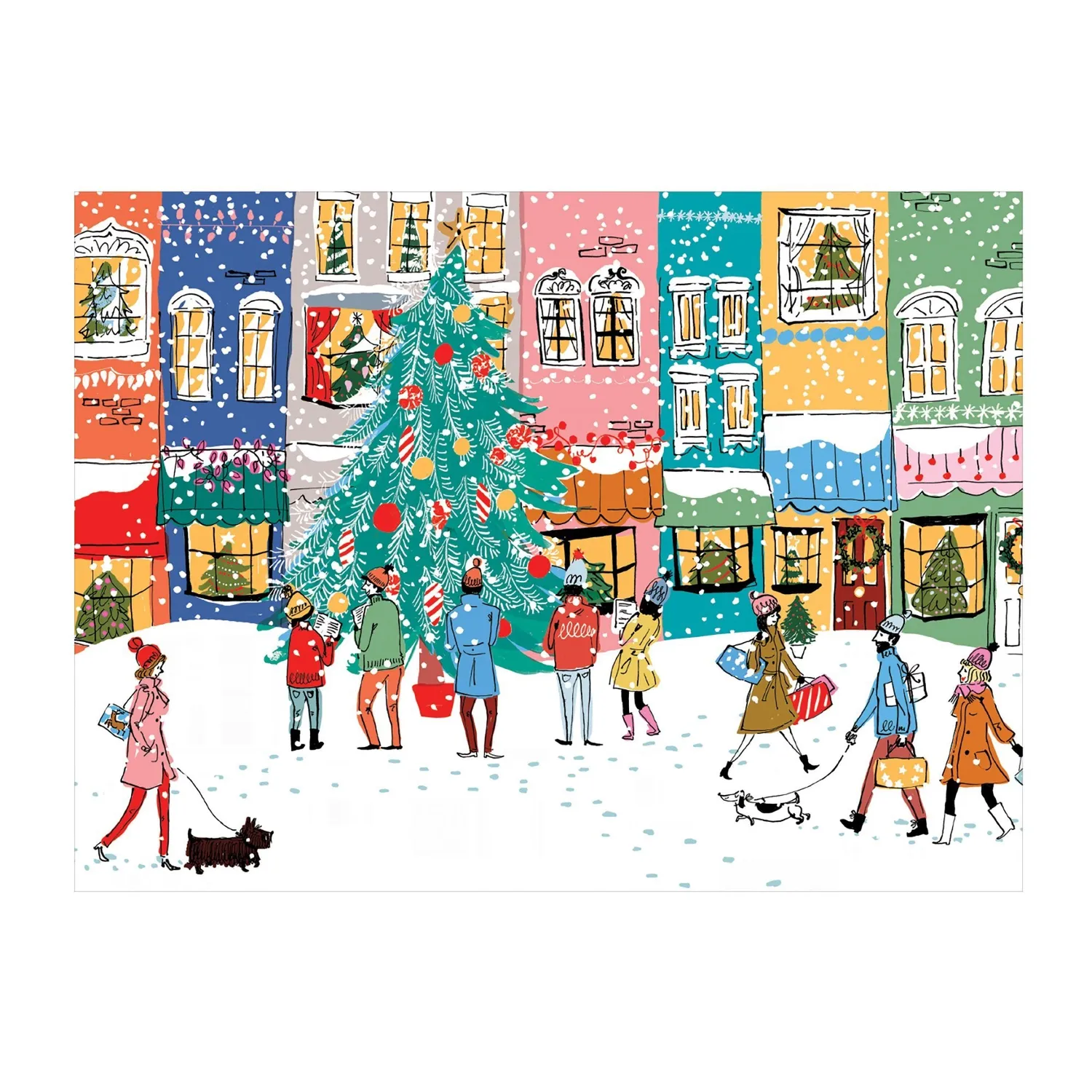 Good Puzzle Co. Christmas Carolers puslespil 1000 brikker jul