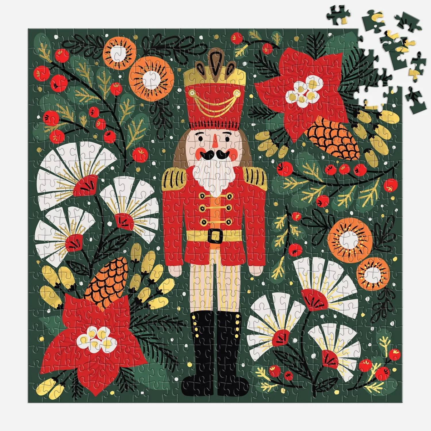Sandra Hutter Merry Nutcracker puslespil 500 brikker folie
