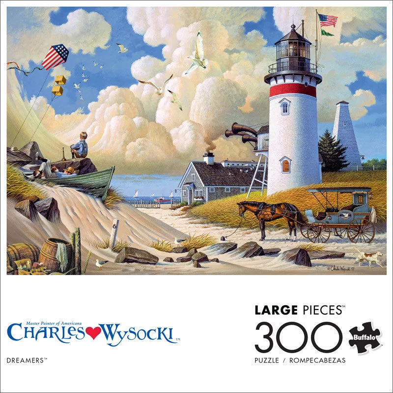 Buffalo Games Charles Wysocki Dreamers puslespil 300 brikker store