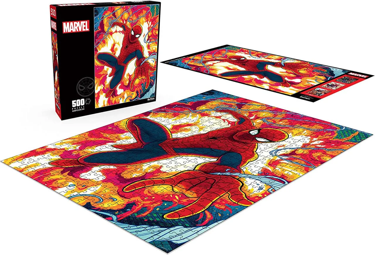 Buffalo Games Marvel Tales Spider-Man puslespil 500 brikker superhelt