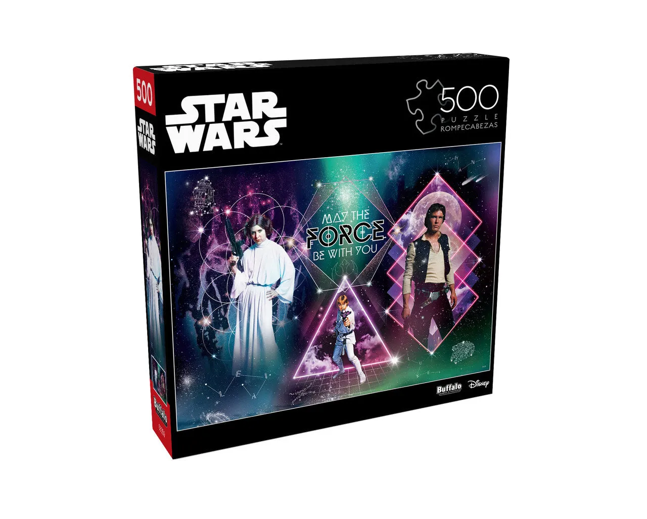 Buffalo Games Star Wars Galactic Trio puslespil 500 brikker