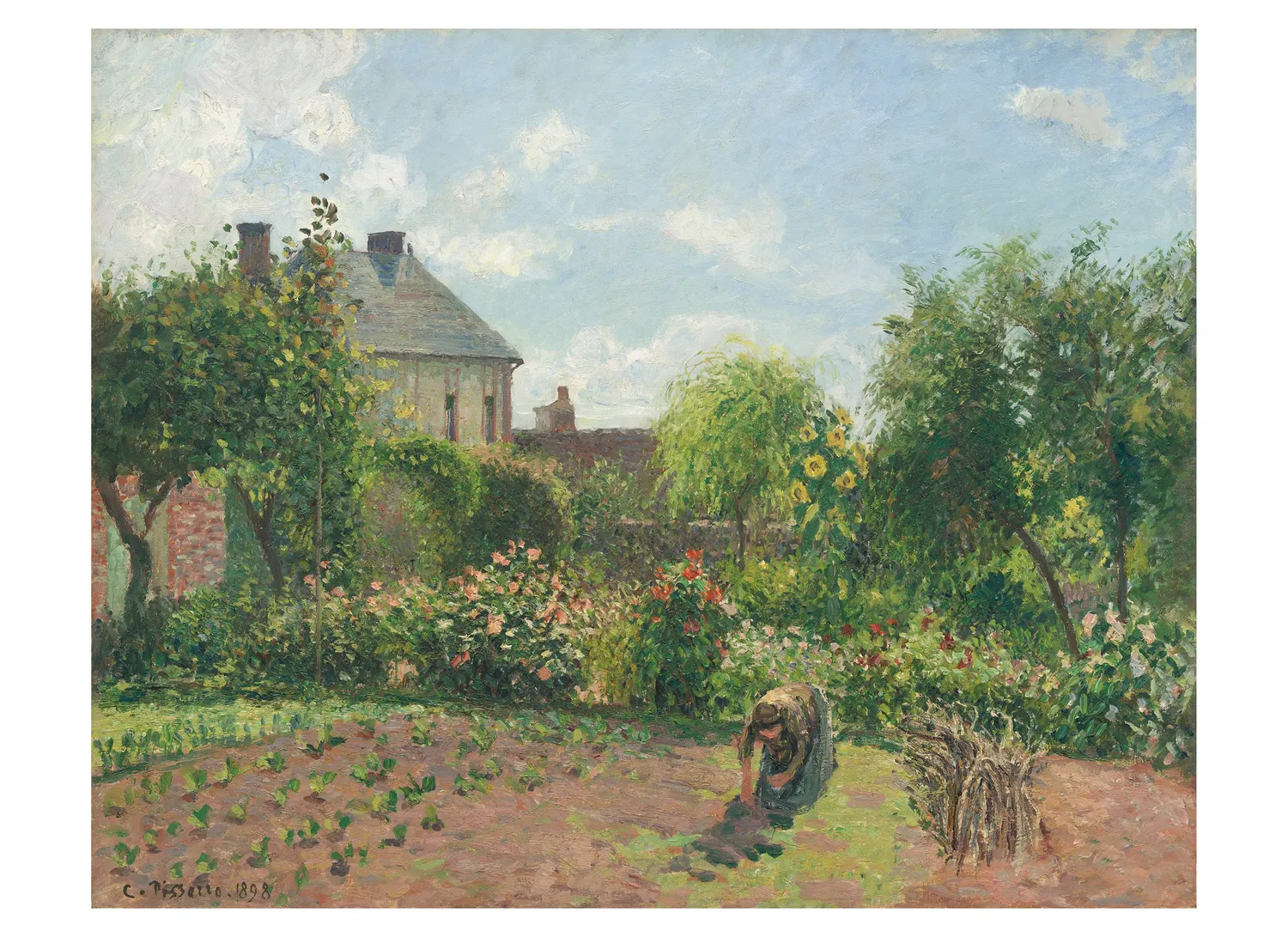 Pomegranate Gardens of the Impressionists postkortbog 26 havemotiver