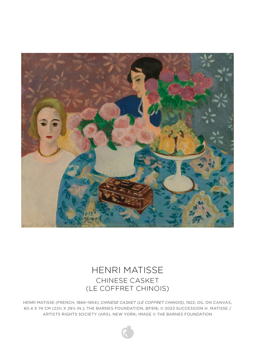 Pomegranate Henri Matisse puslespil 120 brikker dobbeltsidet