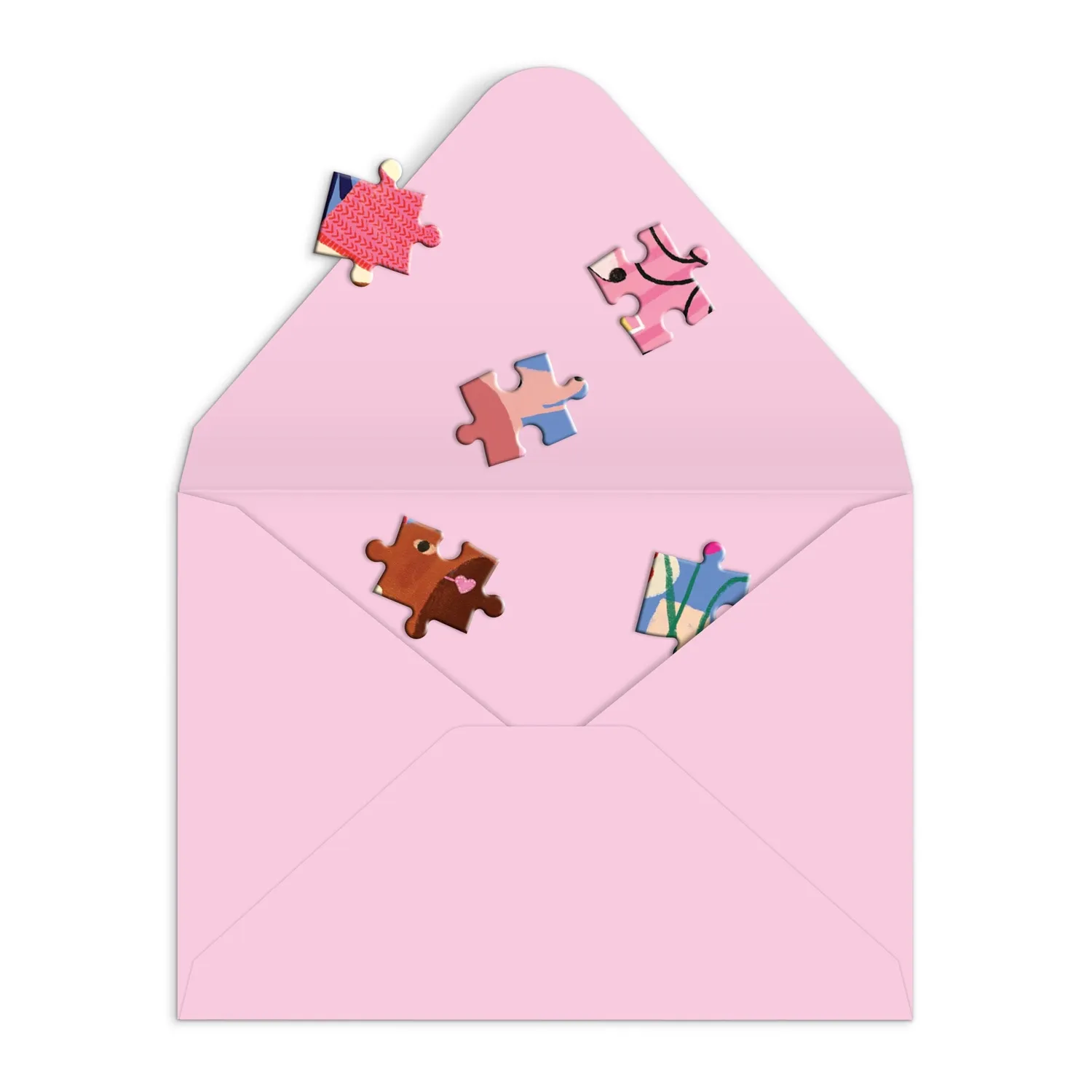 Good Puzzle Co. Paws for Love lykønskningskort puslespil 60 brikker