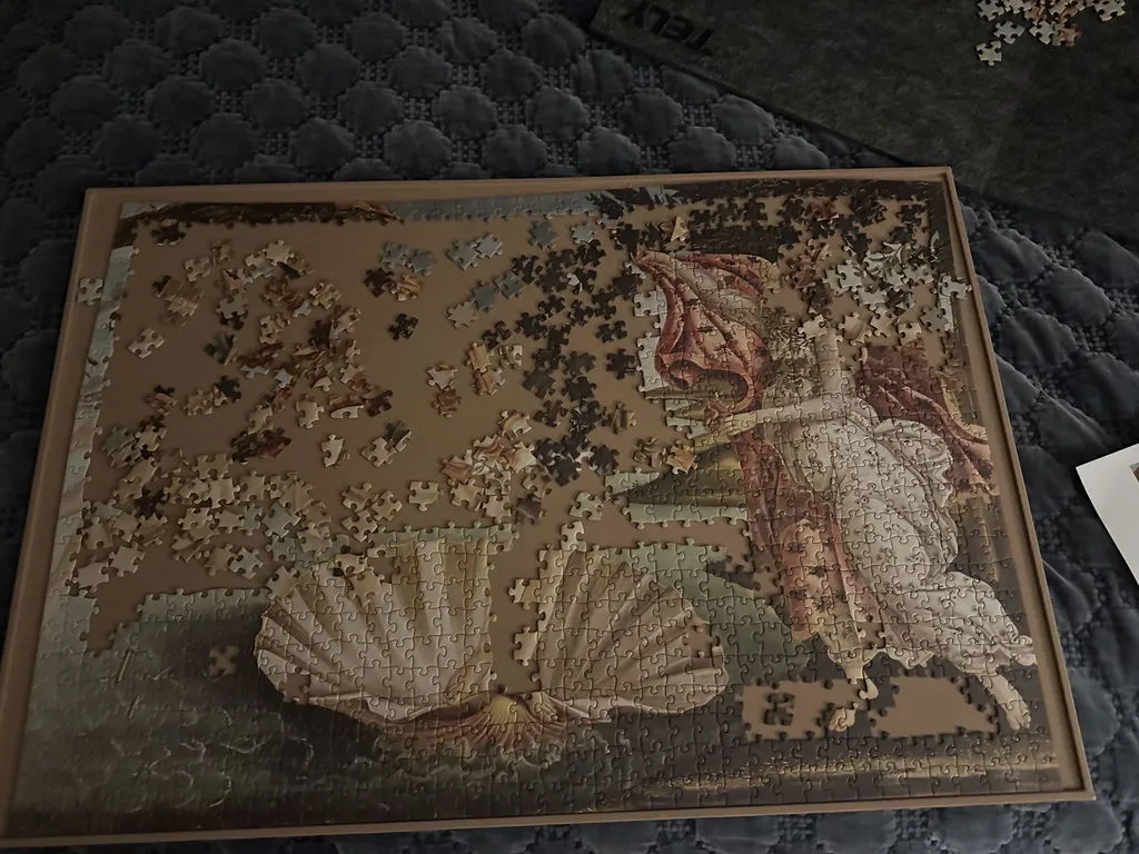 Pomegranate Botticelli Birth of Venus puslespil 1000 brikker