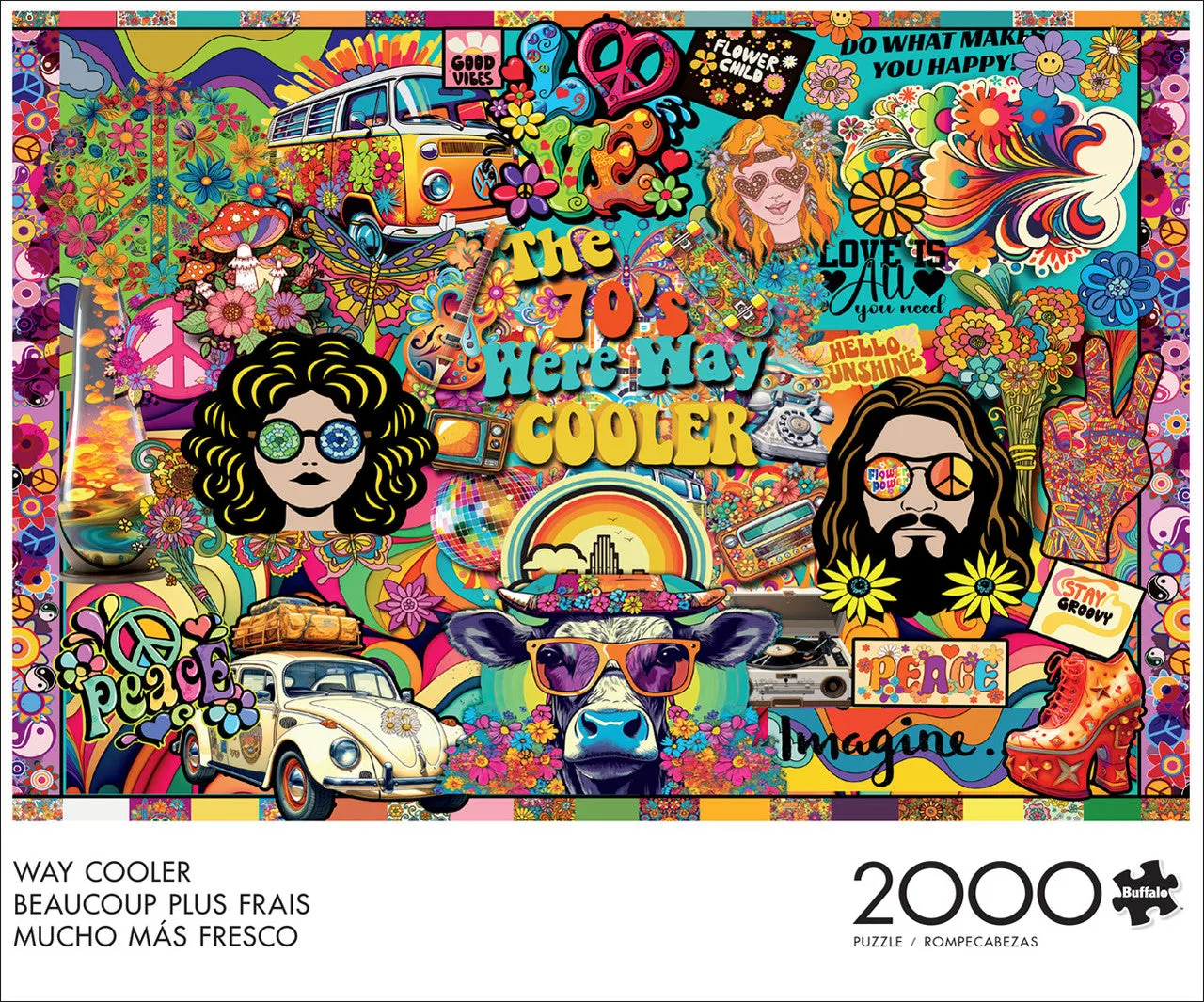 Buffalo Games Lois Sutton Way Cooler puslespil 2000 brikker plakat