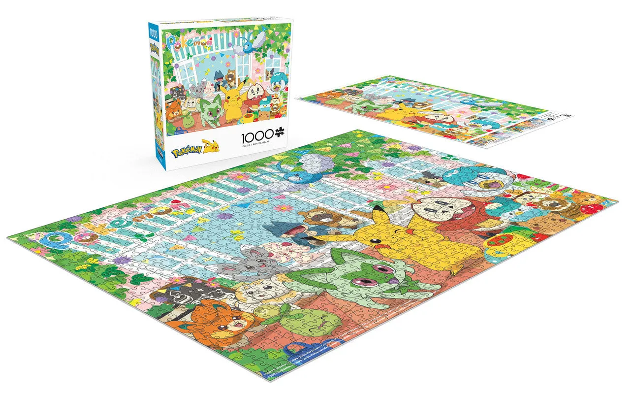 Buffalo Games Pokemon Happy Cafe puslespil 1000 brikker