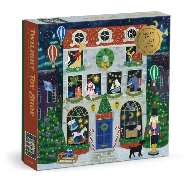 Good Puzzle Co. Twilight Toy Shop puslespil 500 brikker folie