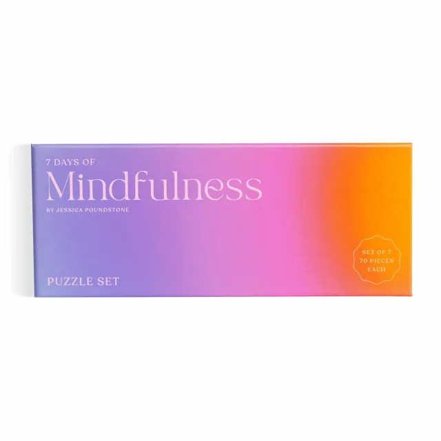 Good Puzzle Co. 7 Days of Mindfulness puslespil 7x70 brikker