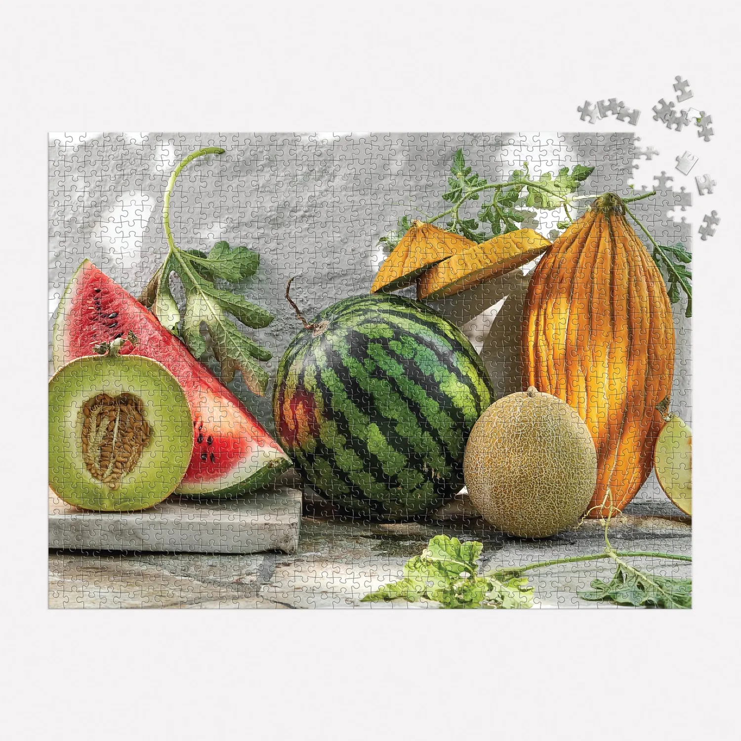 Good Puzzle Co. Melons from the Vine puslespil 1000 sommer