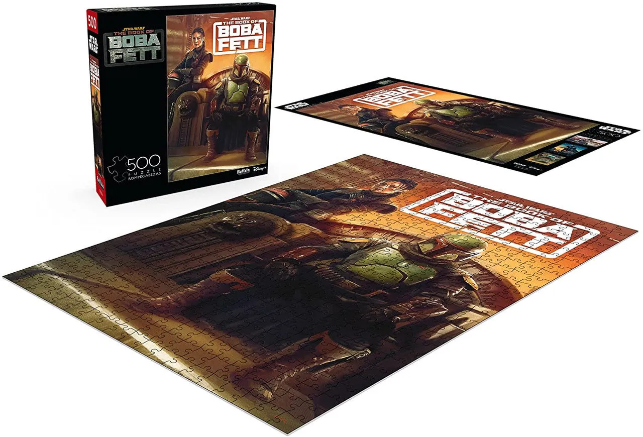 Buffalo Games Star Wars Book of Boba Fett puslespil 500 brikker