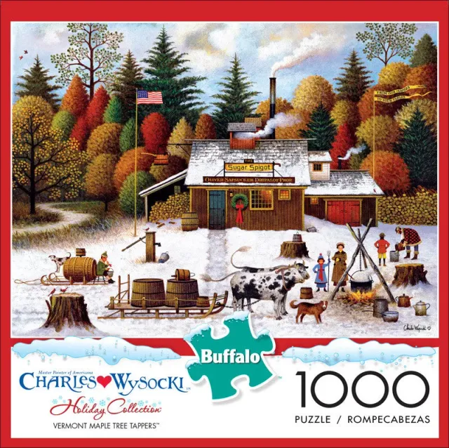 Buffalo Games Charles Wysocki Vermont Maple 1000 puslespil