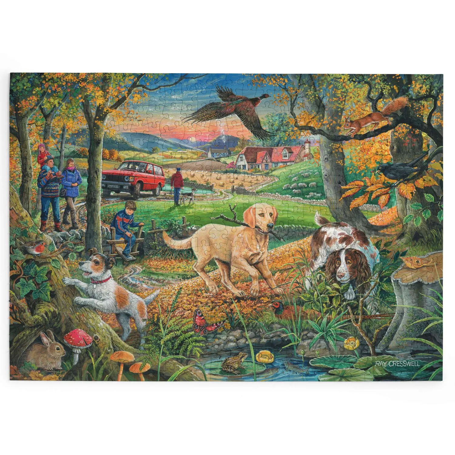 House of Puzzles BIG Catch Me If You Can puslespil 500 brikker dyr
