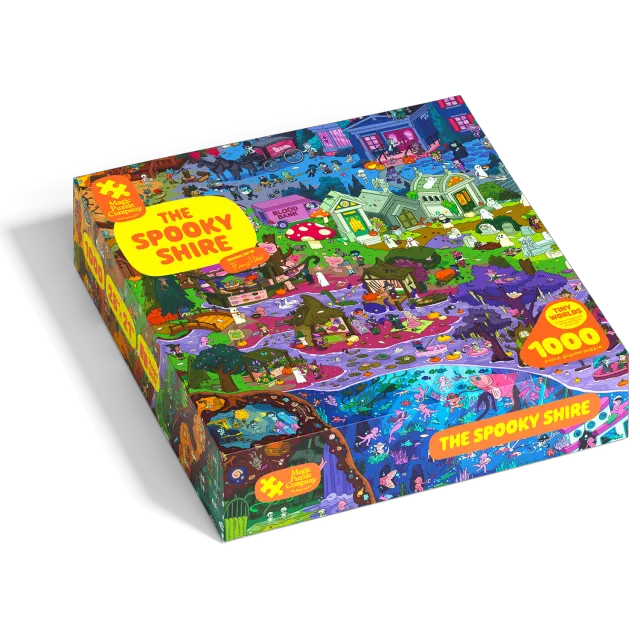 Magic Puzzle Company The Spooky Shire puslespil Halloween