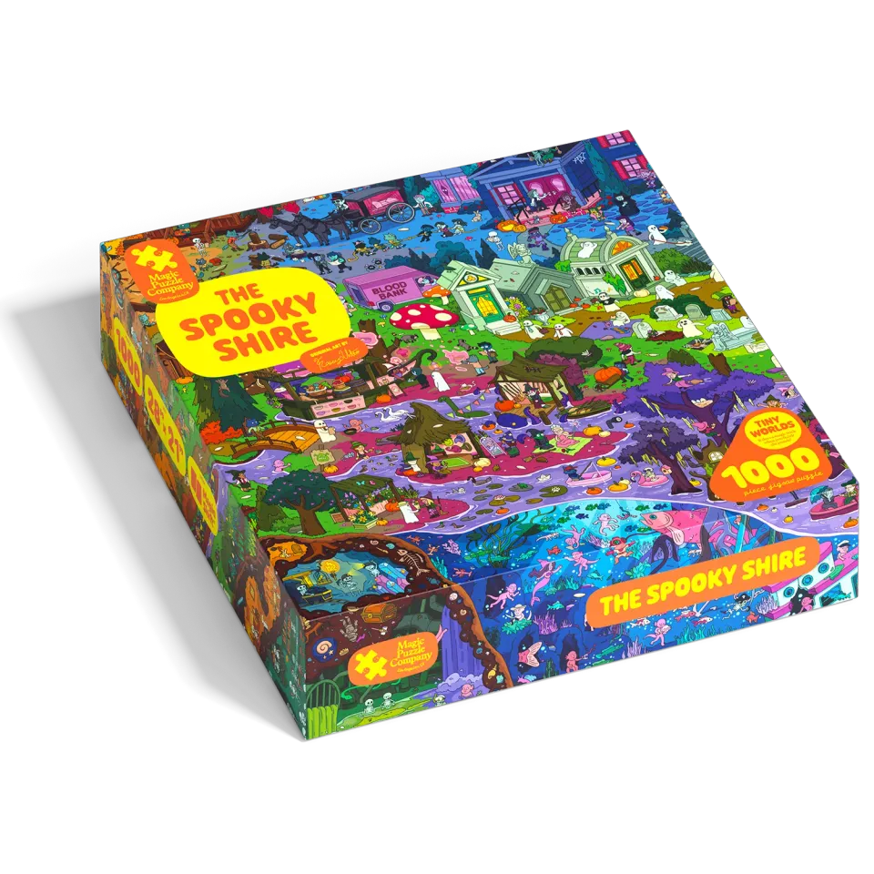 Magic Puzzle Company The Spooky Shire puslespil Halloween