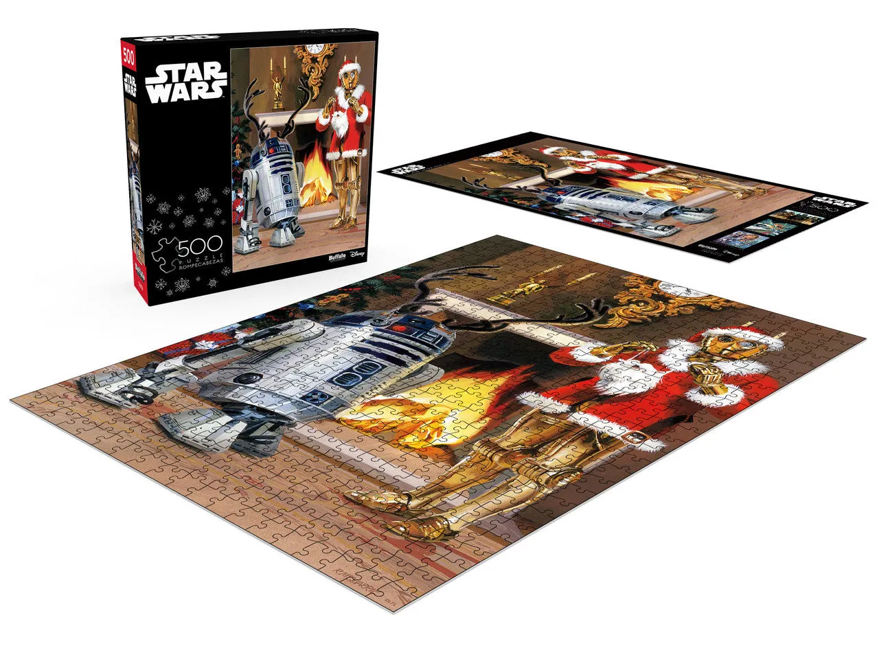 Buffalo Games Star Wars All I Want For Christmas Is R2 500 puslespil jul