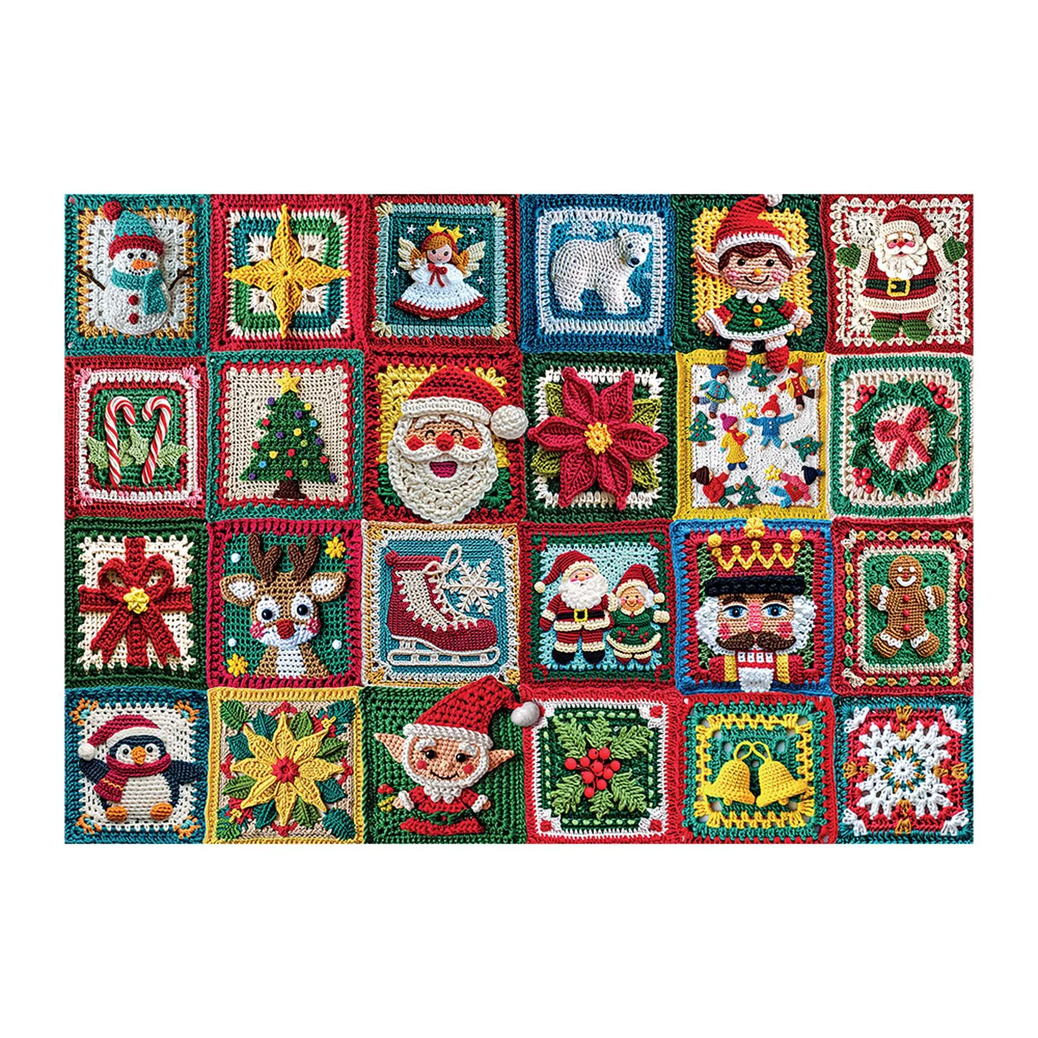 House of Puzzles Christmas Crochet 1000 julekalender