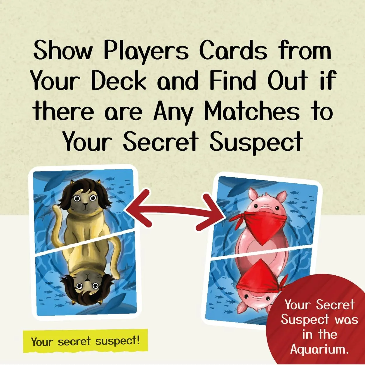 Gamewright Deduckto kortspil logikspil 2-4 spillere familier