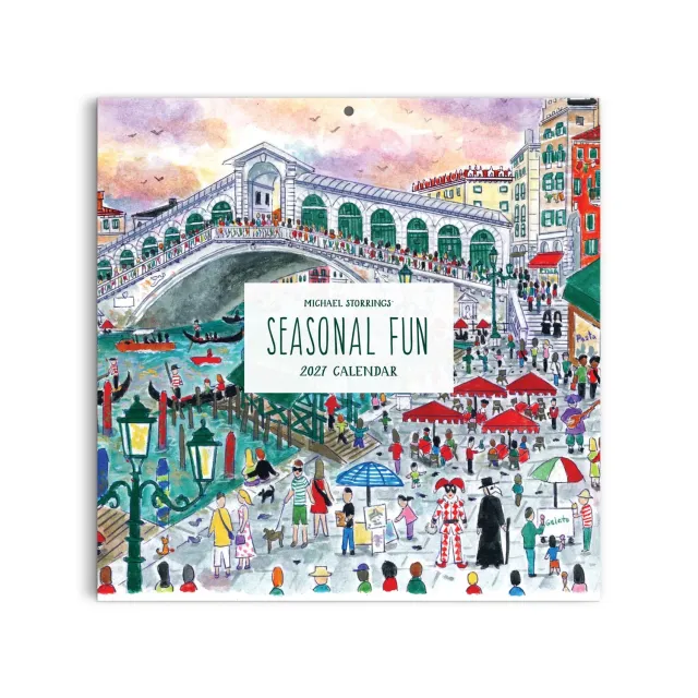 Good Puzzle Co. Michael Storrings 12x12 vægkalender 2027 sæson