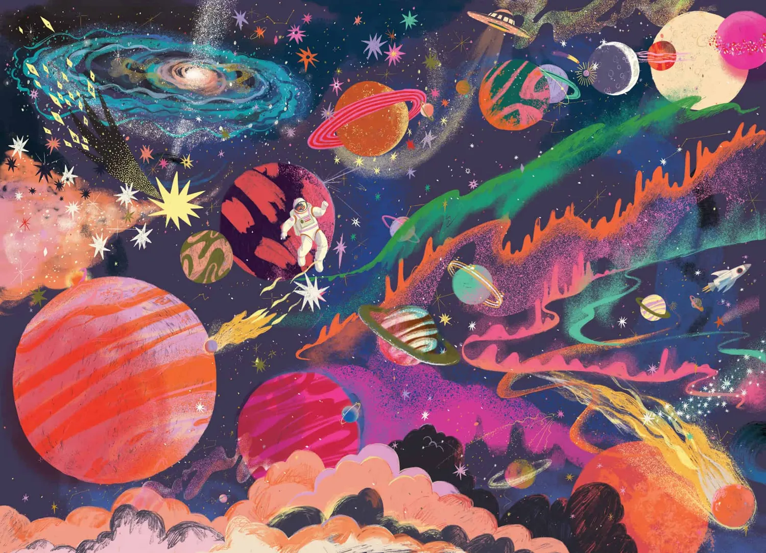Elena Essex Outer Space 1000 brikker puslespil univers