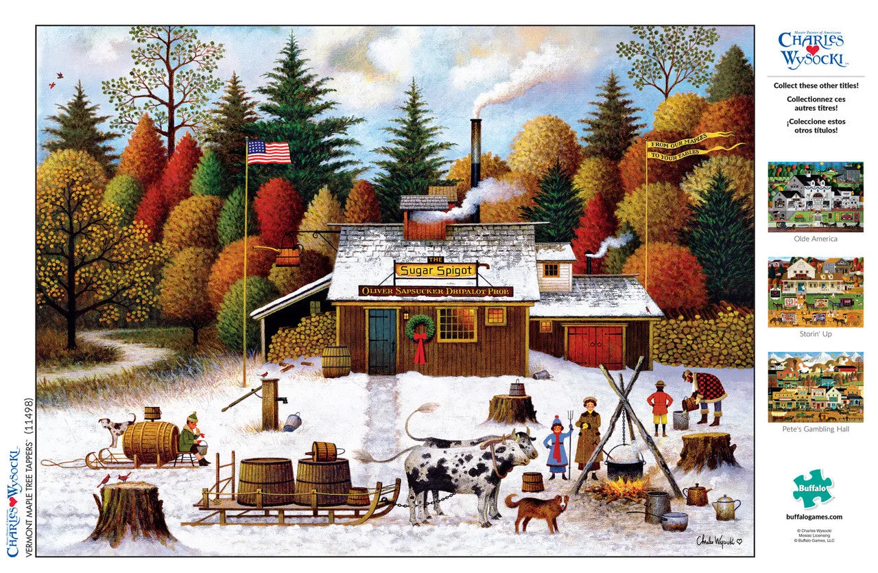 Buffalo Games Charles Wysocki Vermont Maple 1000 puslespil