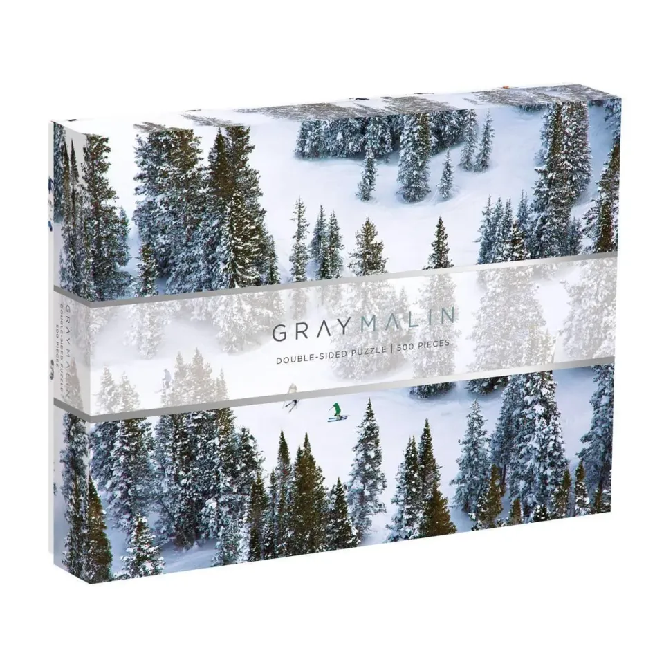 Galison Gray Malin The Snow puslespil 500 brikker dobbeltsidet