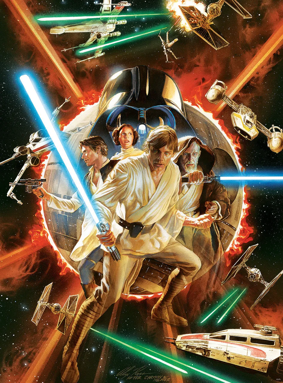 Buffalo Games Star Wars Fine Art #1 puslespil 1000 brikker tegneserie