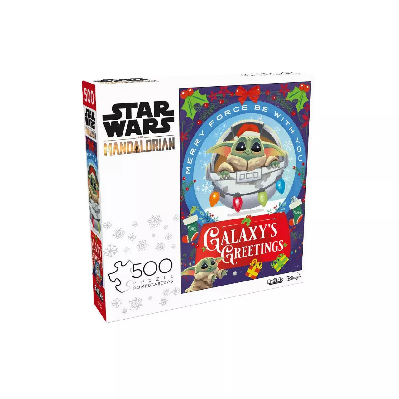 Buffalo Games Star Wars Galaxy's Greetings puslespil 500 brikker jul