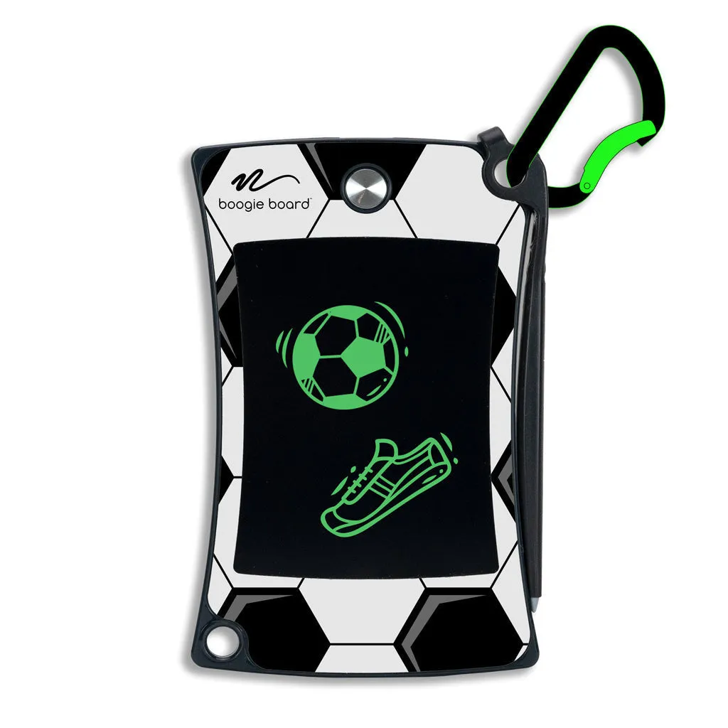 Boogie Board Jot Pocket LCD tegnetavle fodbold 11 cm slet-knap
