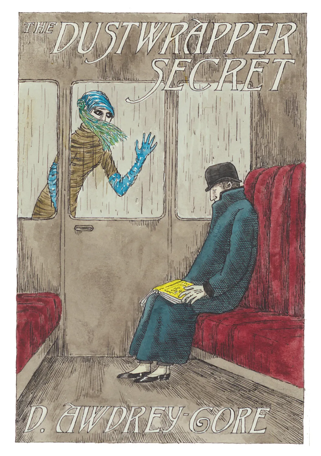 Pomegranate Edward Gorey Mysteries brevkort 20 stk krimi