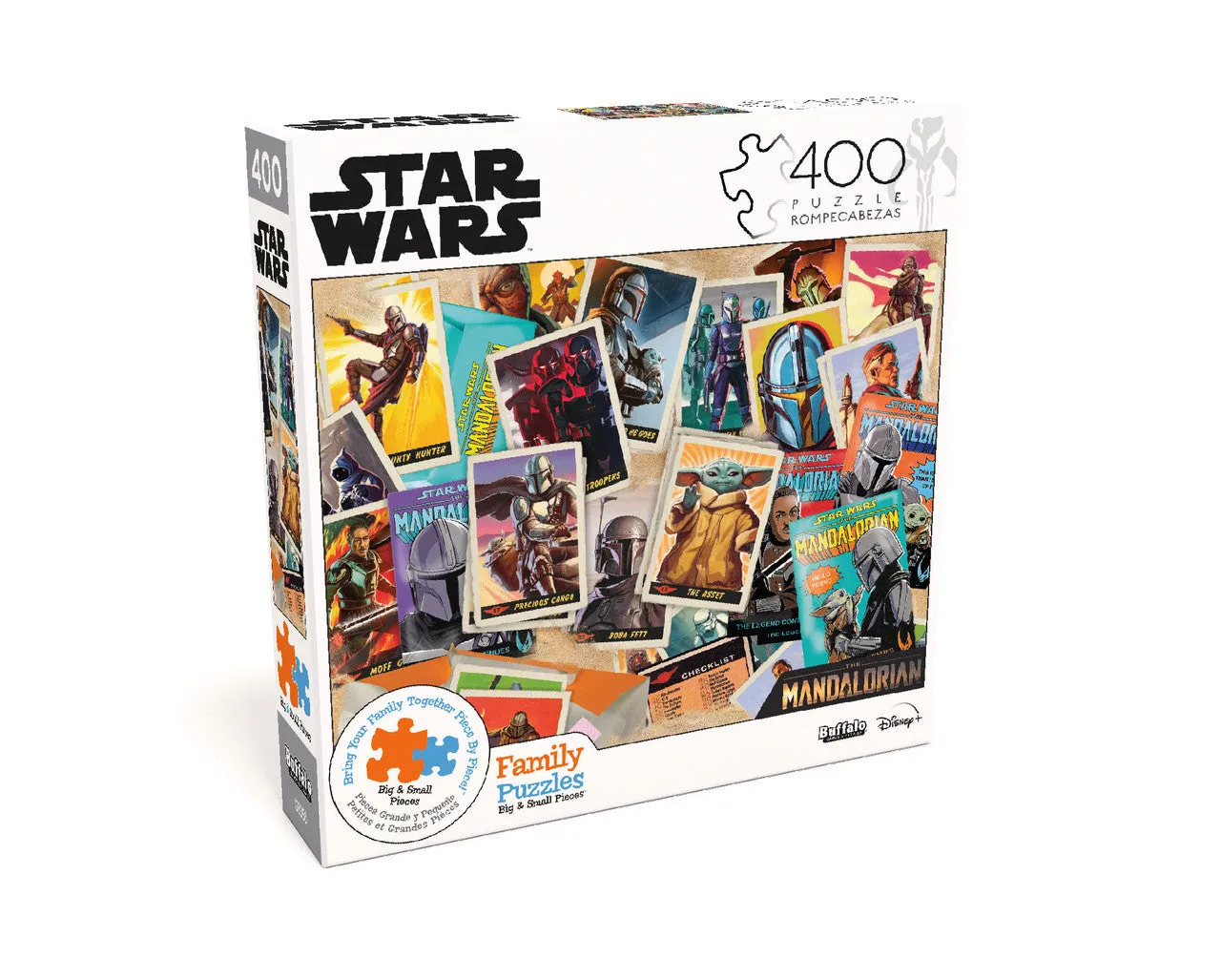 Buffalo Games Star Wars Trading Card Expansion Pack puslespil 400 brikker familie