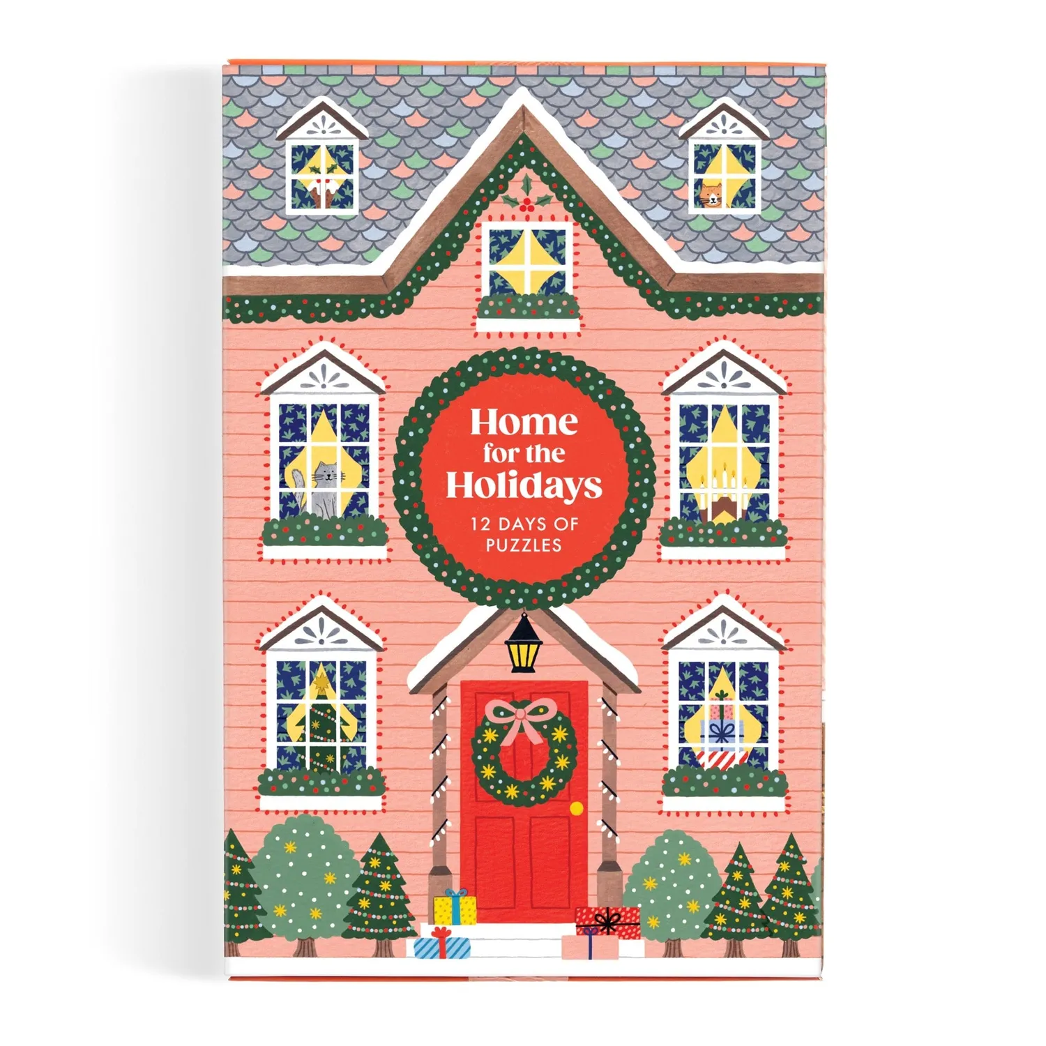 Galison Home for the Holidays adventspuslespil 500 brikker
