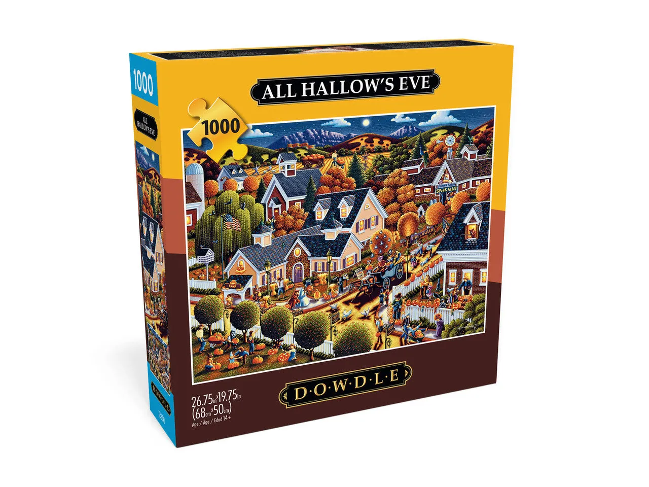 Buffalo Games Eric Dowdle All Hallow's Eve puslespil 1000 brikker halloween