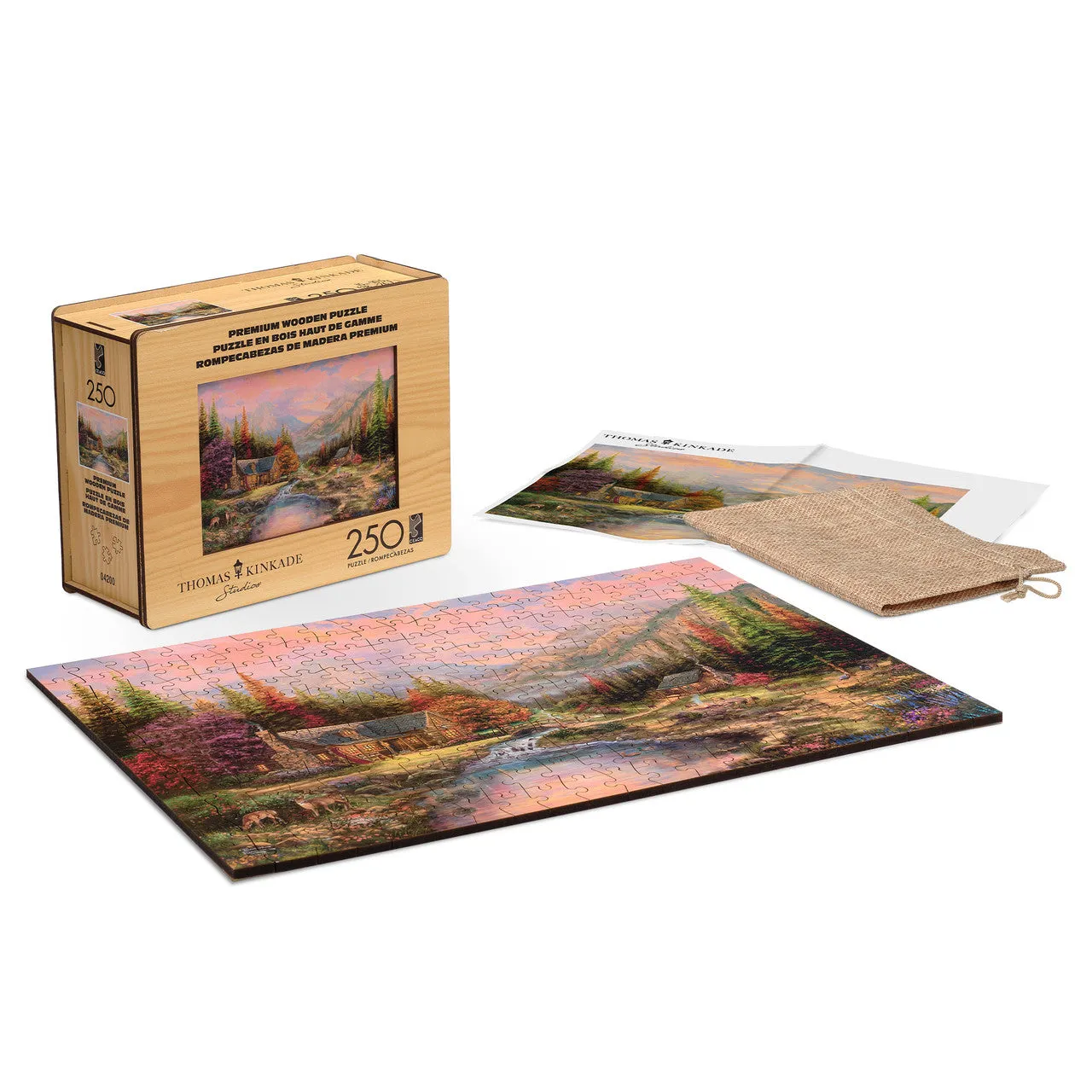 Buffalo Games TK Sierra Paradise træpuslespil 250 brikker plakat