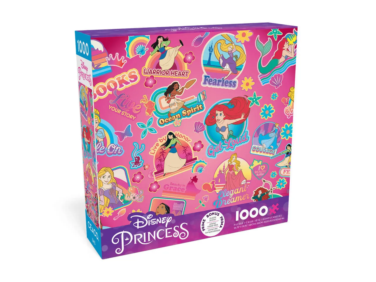 Buffalo Games Collage Disney Princess puslespil 1000 klistermærker