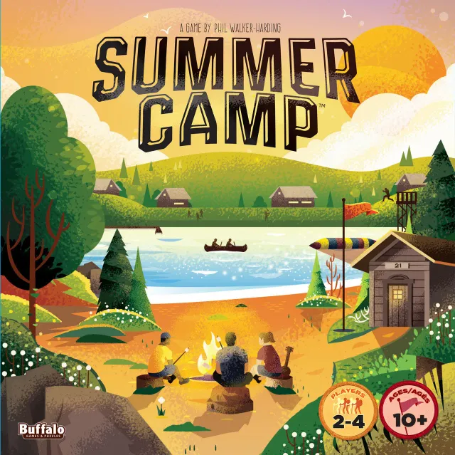 Buffalo Games Summer Camp brætspil 2-4 spillere strategi