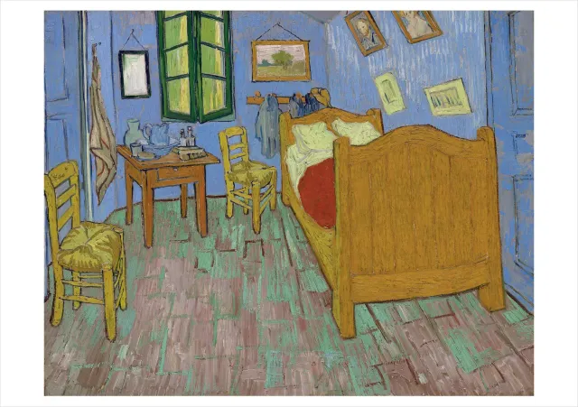 Pomegranate Vincent van Gogh The Bedroom kort enkelt impressionisme