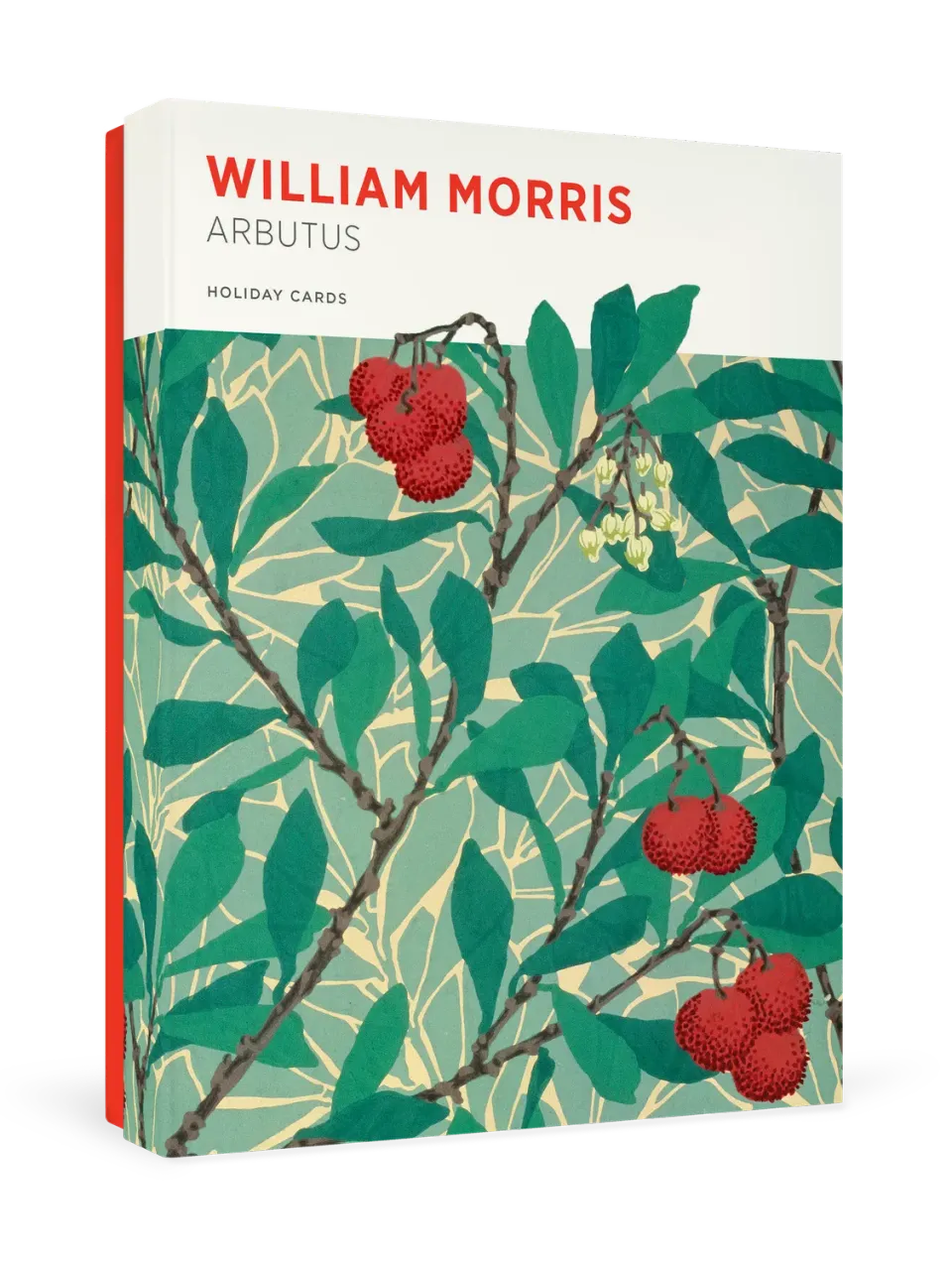Pomegranate William Morris julekort Arbutus blomster