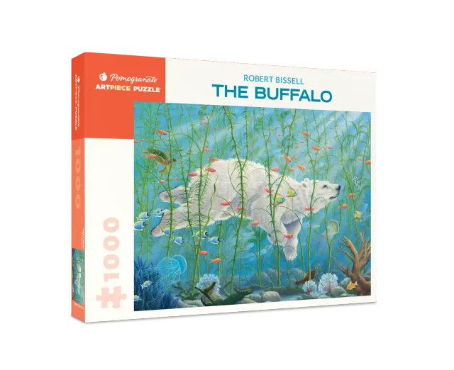 Pomegranate The Buffalo puslespil 1000 brikker kunst