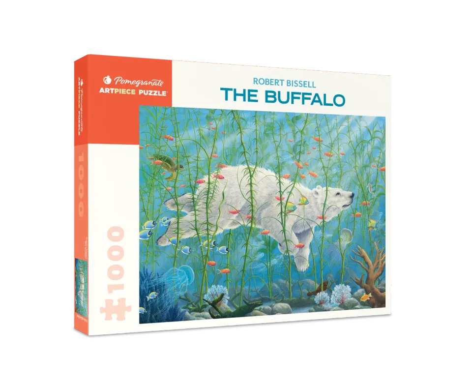 Pomegranate The Buffalo puslespil 1000 brikker kunst