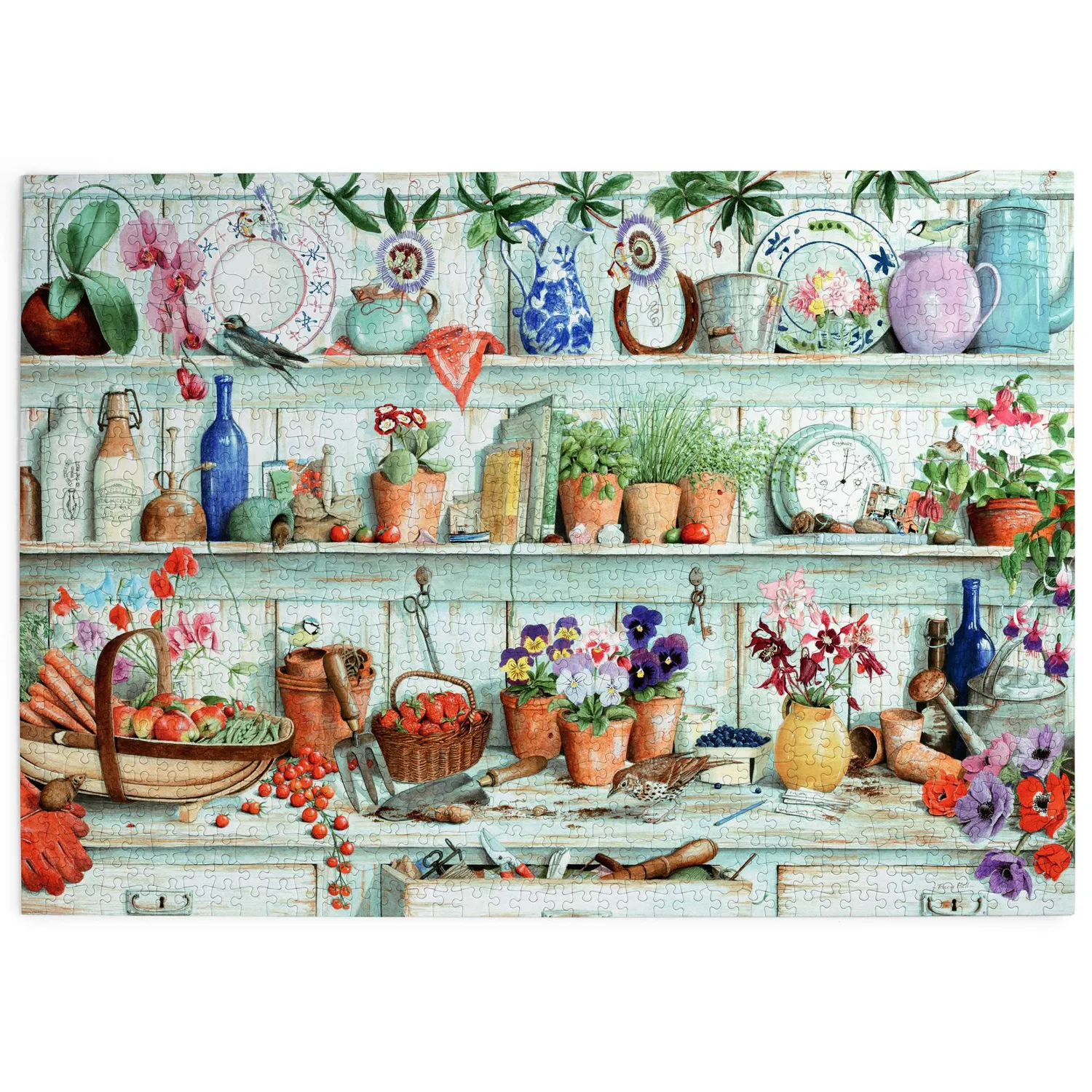House of Puzzle Posies & Produce puslespil 1000 blomster