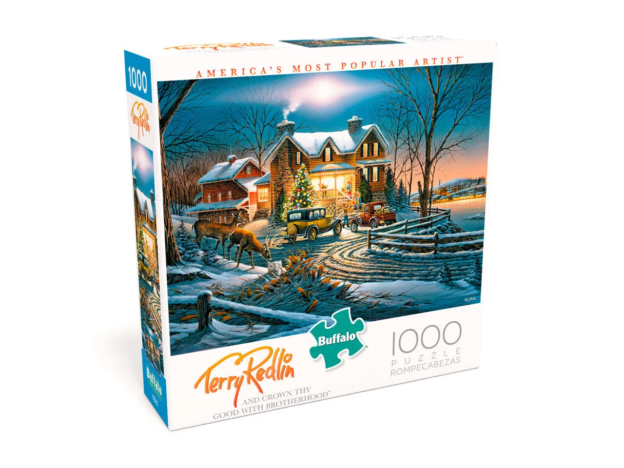 Buffalo Games Terry Redlin Brotherhood puslespil 1000 brikker jul