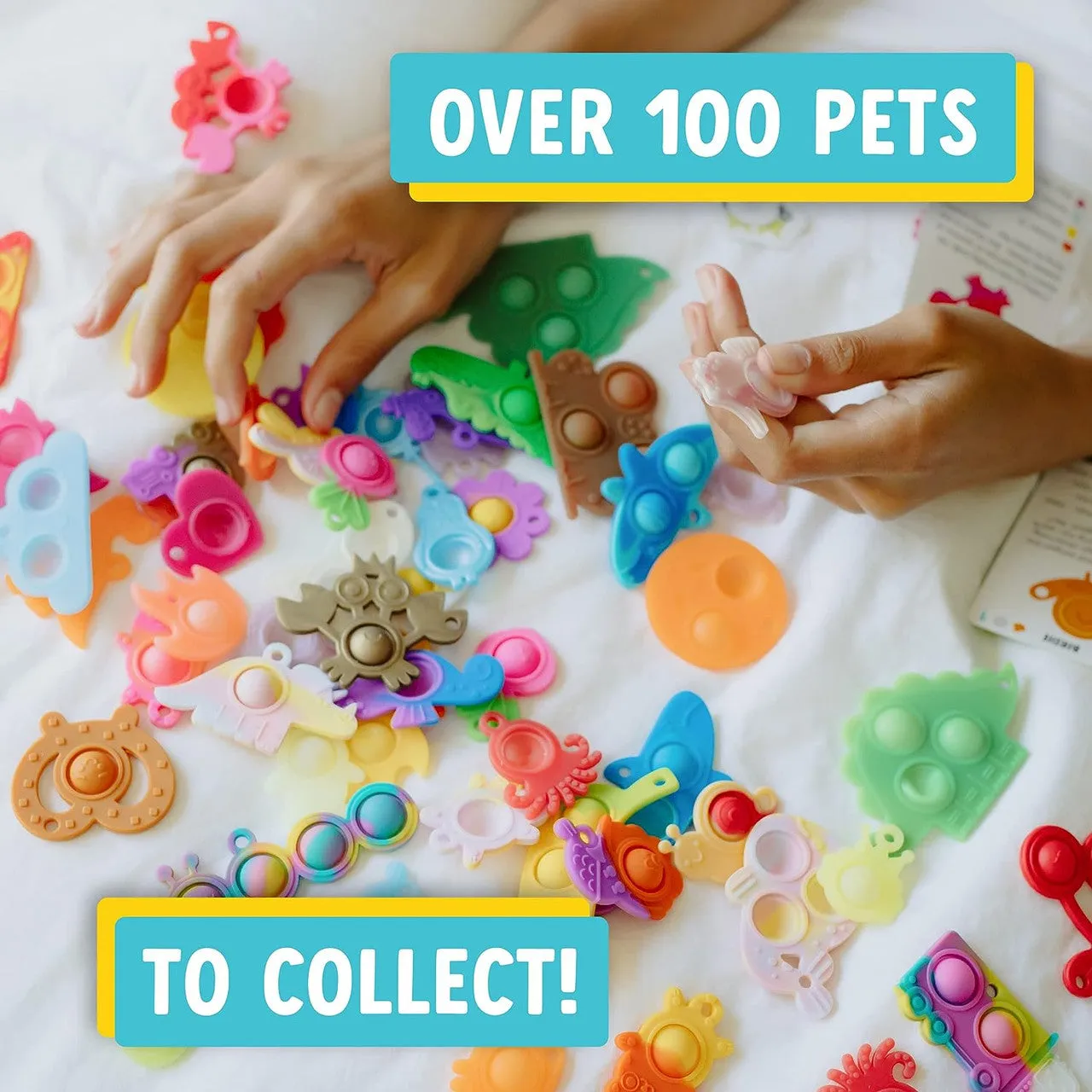 Buffalo Games Pop It! Pets Collectables Season 1 fidgetlegetøj blindbag