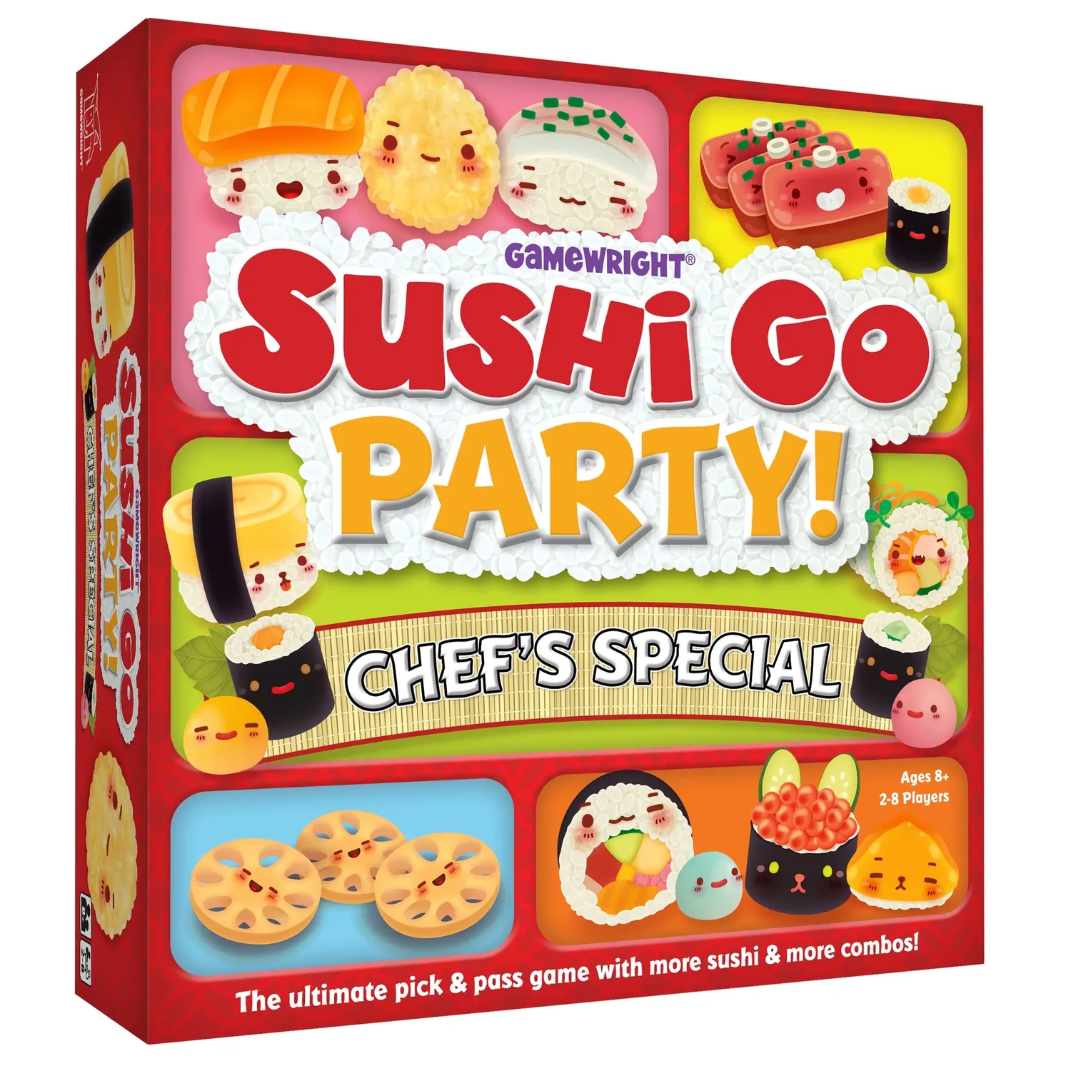 Buffalo Games Sushi Go Party Chef's Special kortspil 2-8 spillere