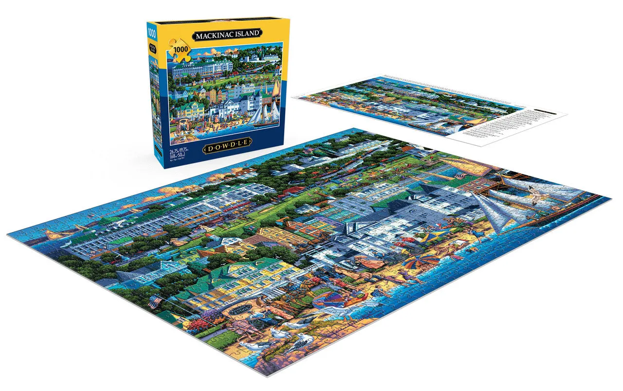 Buffalo Games Eric Dowdle Mackinac Island puslespil 1000 brikker by