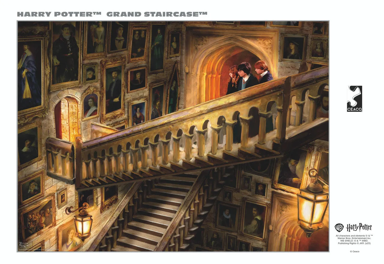 Ceaco Silver Select Grand Staircase puslespil 1000 brikker Harry Potter