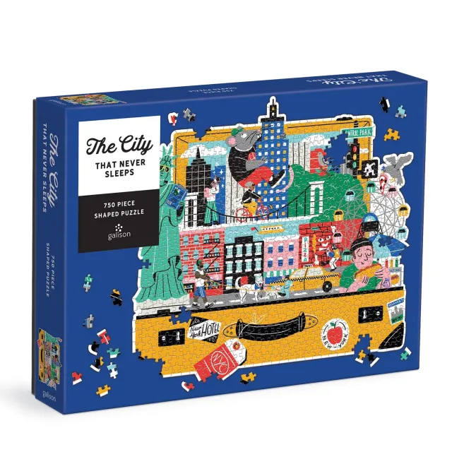 Good Puzzle Co. The City That Never Sleeps 750 puslespil formet New York