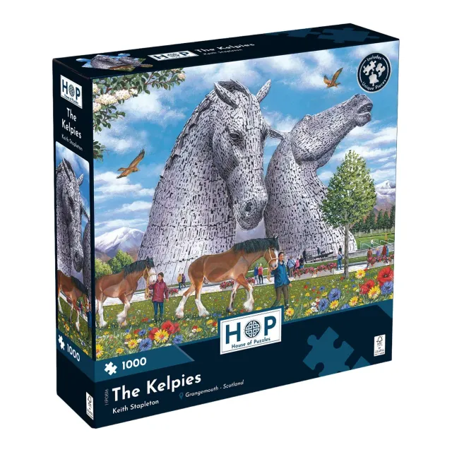 House of Puzzles The Kelpies 1000 puslespil 1000 brikker nat