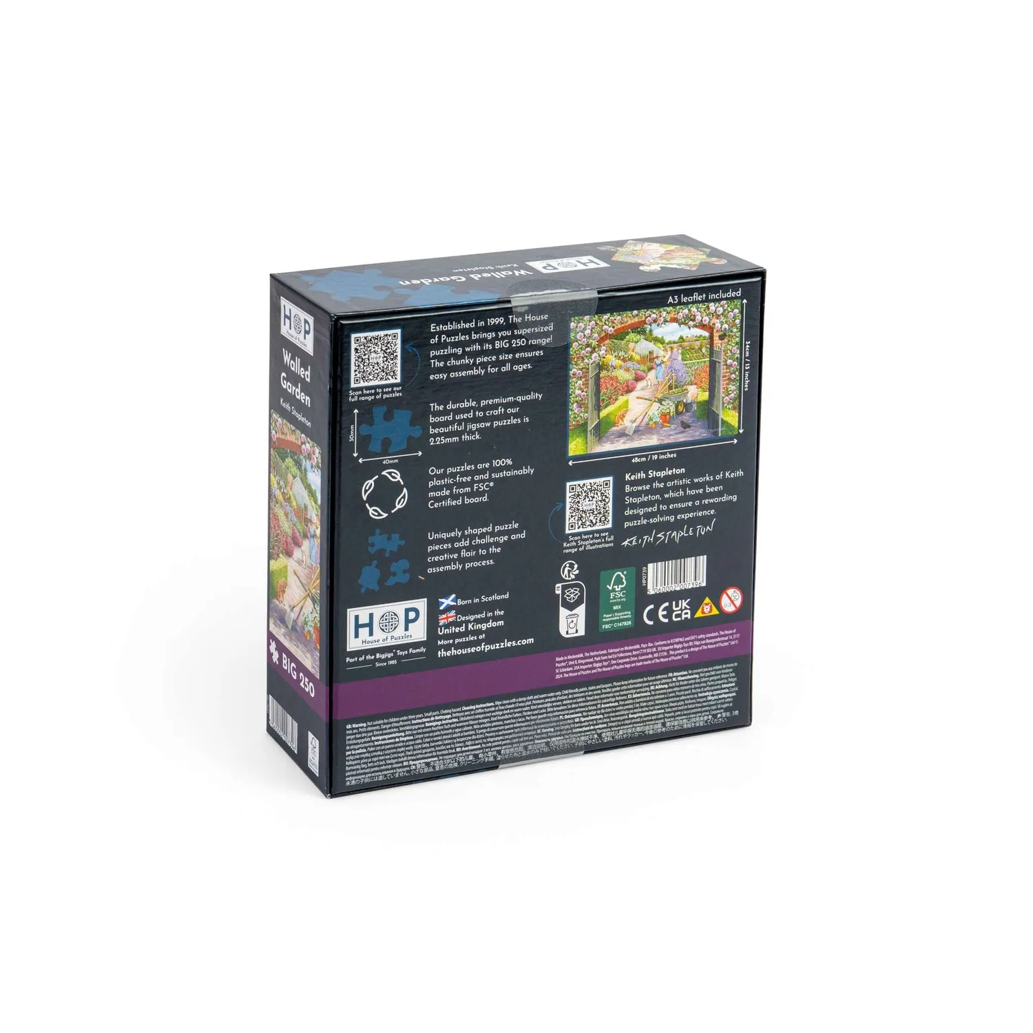 House of Puzzles BIG Walled Garden 250 puslespil have